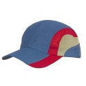 Kolorowa wentylowana czapka z daszkiem – niebieska