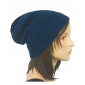 Czapka damska zimowa 3w1 beanie - czarna