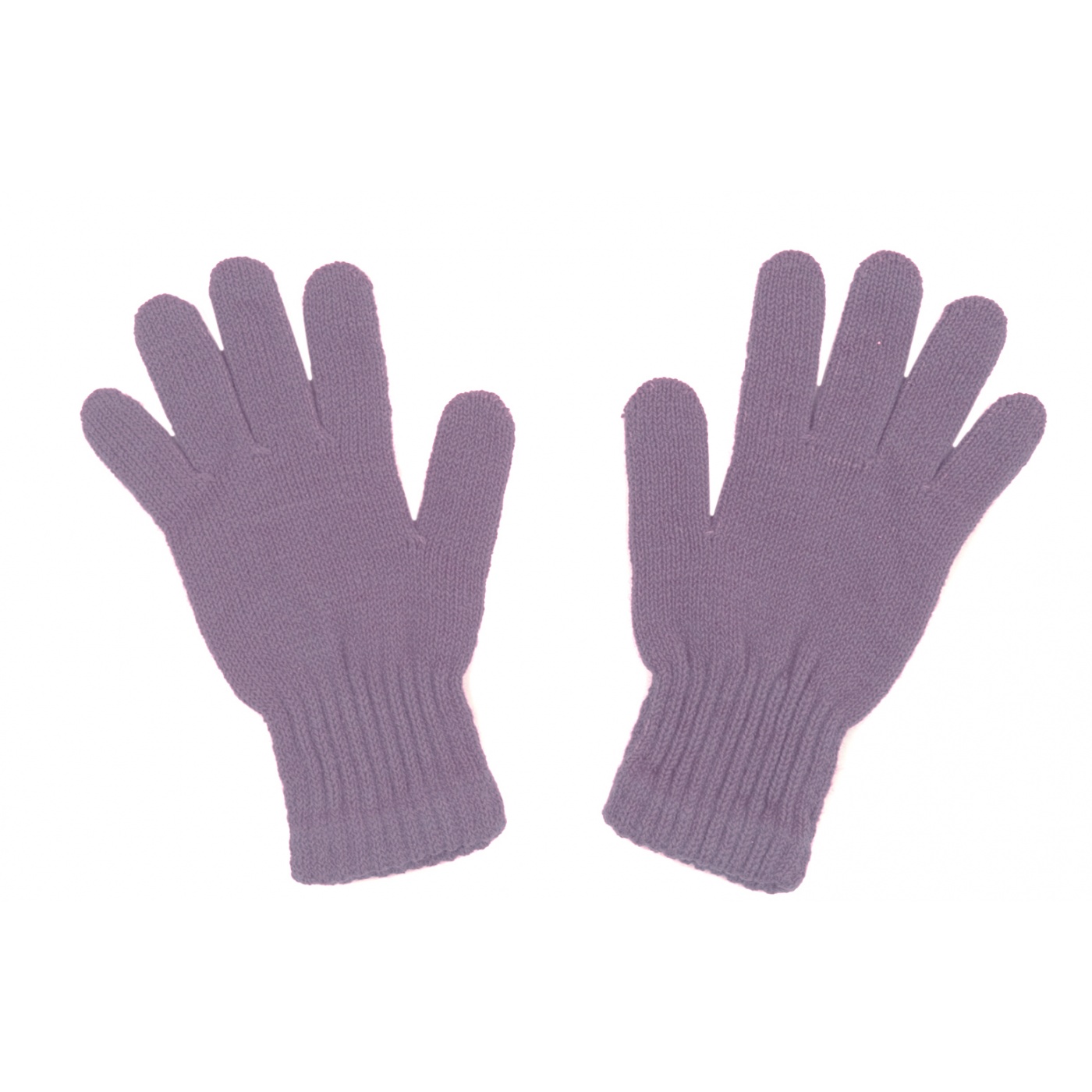 Damskie rękawiczki zimowe : brudny różowy