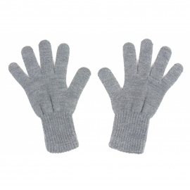 Damskie rękawiczki zimowe: szare
