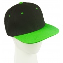 Czapka fullcap dwukolorowa – czarny/czerwony