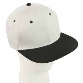 Czapka fullcap dwukolorowa – czarny/czerwony