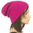 Czapka damska zimowa 3w1 beanie - jasnoróżowa