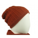 Damska czapka zimowa Marcy - ruda