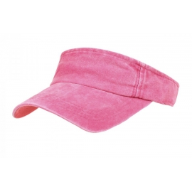 Daszek przeciwsłoneczny vintage jak czapka bejsbolówka – różowy fuksja