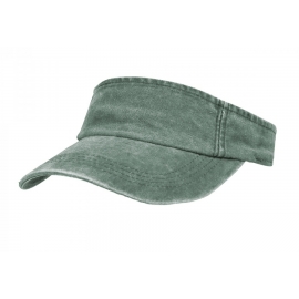 Daszek przeciwsłoneczny vintage jak czapka bejsbolówka – khaki zielony