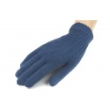 Damskie rękawiczki zimowe: czarne