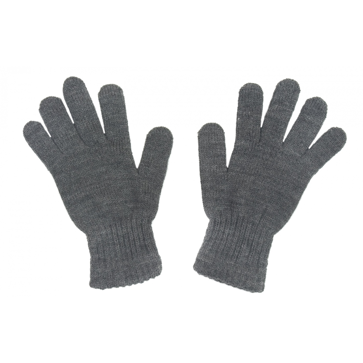 Damskie rękawiczki zimowe: grafitowe