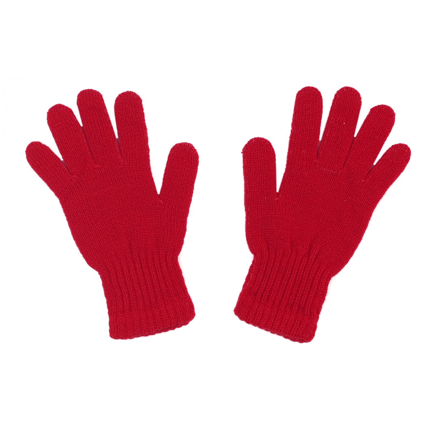 Damskie rękawiczki zimowe: czerwone